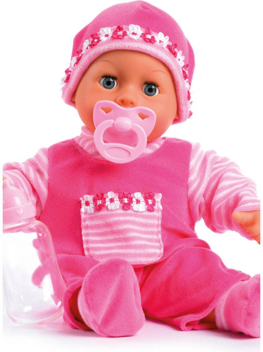 Bayer first words baby 38 cm roze