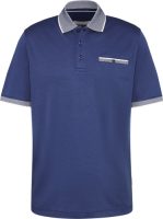 Bugatti Poloshirt met sierstrookzak