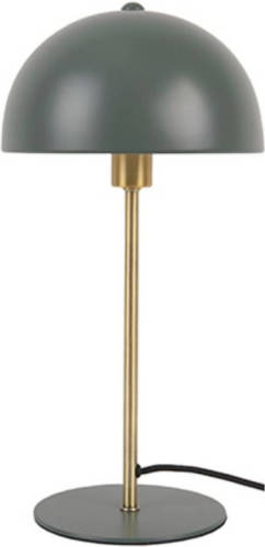 Leitmotiv Tafellamp Bonnet 20 X 39 Cm Staal Groen/goud