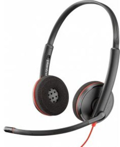 Plantronics Blackwire 3220 Headset Hoofdband Zwart