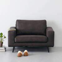 whkmp's own eco-leren loveseat Torino