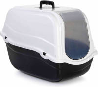 Beeztees Romeo - Kattenbak - Zwart/Wit - 57x39x41 cm