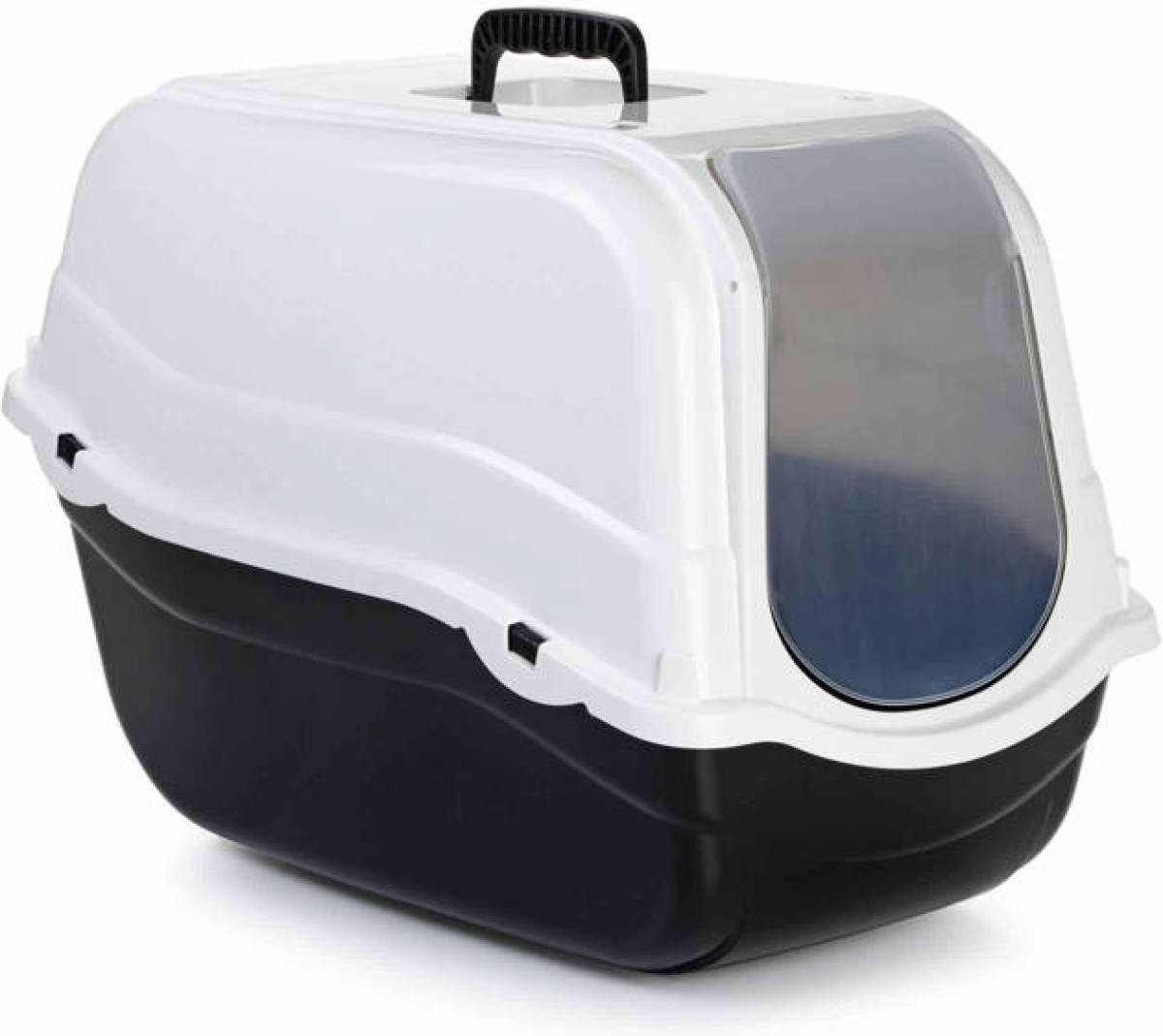 Beeztees Romeo - Kattenbak - Zwart/Wit - 57x39x41 cm