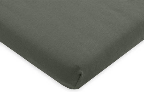 Jollein jersey wieg hoeslaken 40x80/90cm green Groen