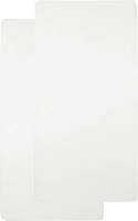 Meyco katoenen jersey hoeslaken ledikant 60x120 cm (set van 2) offwhite Offwhite