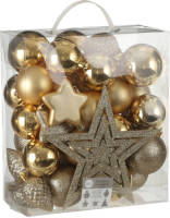 House of seasons boomdecoratie (Ø8 cm) (set van 40)