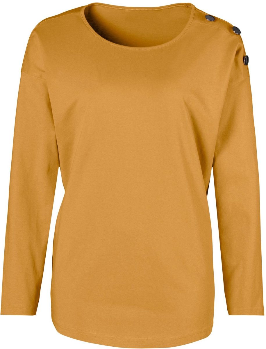 Classic Basics Shirt met lange mouwen Shirt