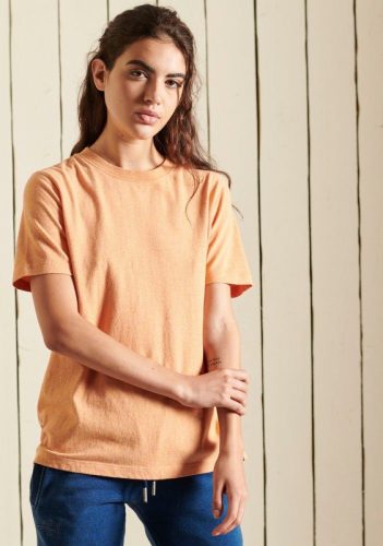 Superdry T-shirt Vintage logo T-shirt van biokatoen