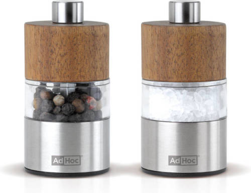 AdHoc mini peper en zoutmolen set