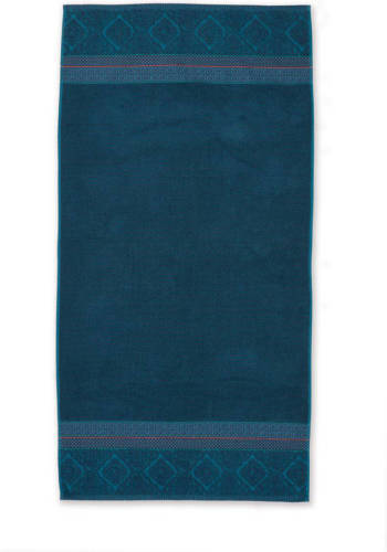Pip Studio badlaken Soft Zellige (140 x 70 cm) Donkerblauw