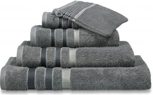 Vandyck badhanddoek (140 x 70 cm) Mole grey