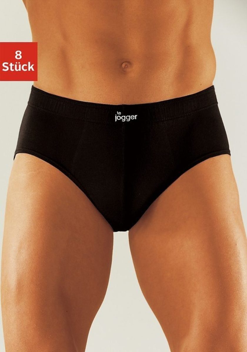le jogger ® Slip in prettig zachte katoenkwaliteit (8 stuks)