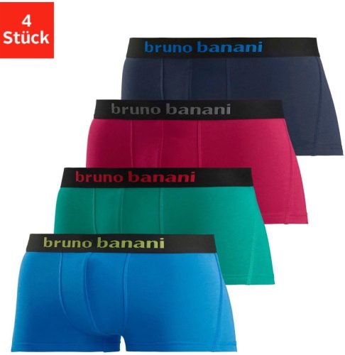 Bruno Banani Hipster Weefband met logo (set, 4 stuks)