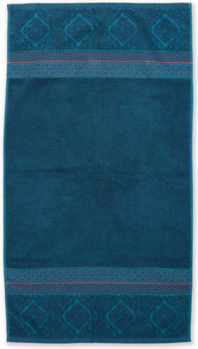 Pip Studio badlaken Soft Zellige (100 x 55 cm) Donkerblauw