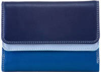 Mywalit Ladies Double Flap Purse Wallet denimblauw