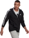 adidas Performance Zip-up hoodie klein logo 3 stripes