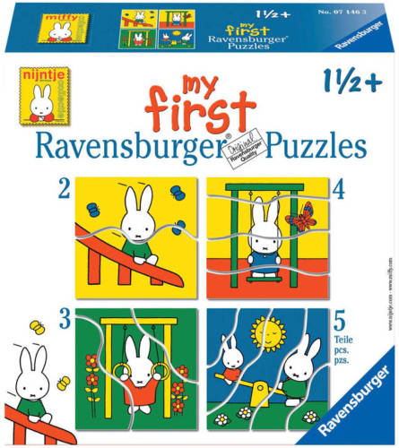 Ravensburger Nijntje Nijntje mijn eerste legpuzzel 14 stukjes