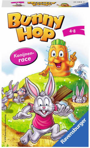 Ravensburger Bunny Hop konijnenrace reisspel