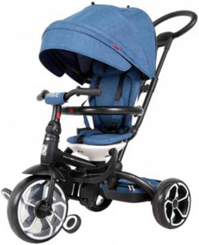Qplay driewieler Prime 6 in 1 jongens en meisjes blauw