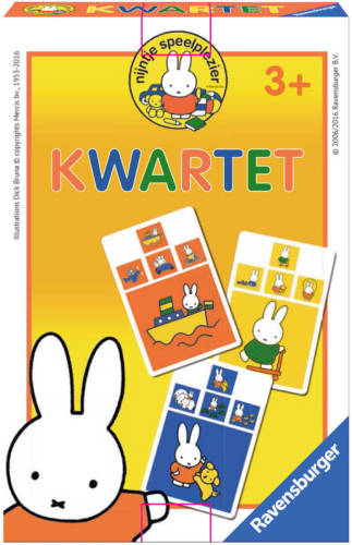 Ravensburger Nijntje Nijntje ontdekt de wereld kwartet kinderspel