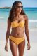 s.Oliver RED LABEL Beachwear Beugelbikinitop in bandeaumodel Rome in wikkellook