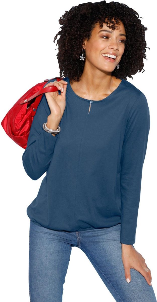 Classic Basics Shirt met lange mouwen