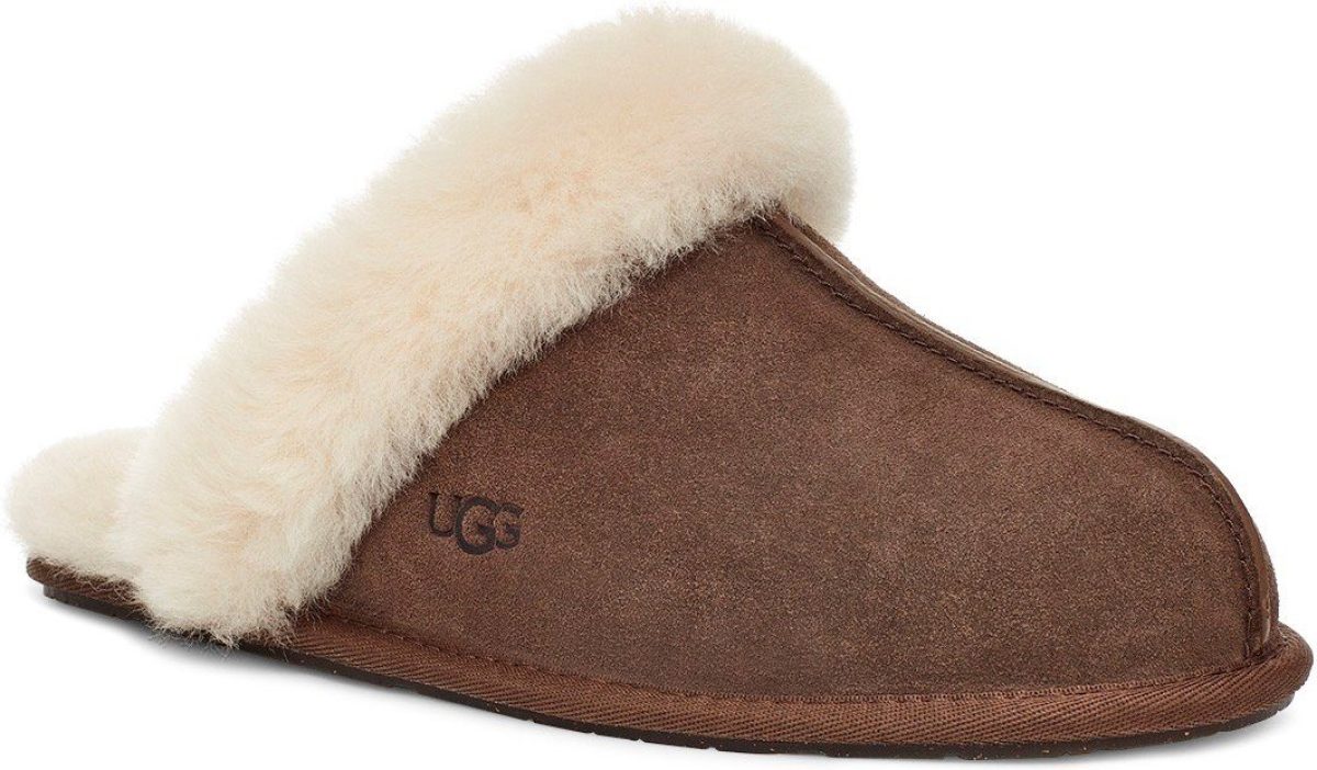 Ugg Pantoffels Scuffette II met bontkraag