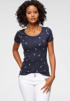 Kangaroos T-shirt met anker, boot of ree-print