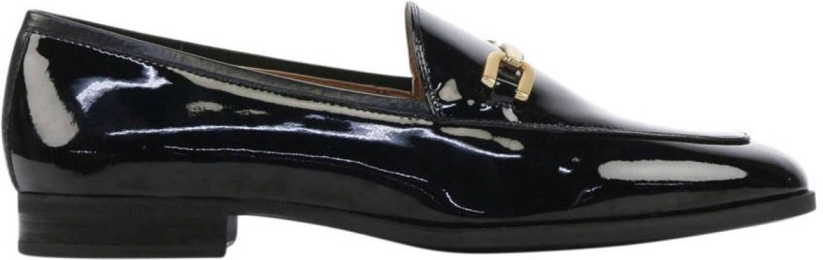 Unisa Daimiel lakleren loafers zwart
