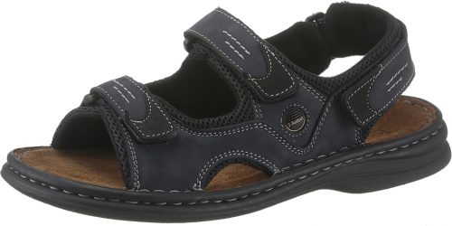 Josef seibel Sandalen FRANKLIN met modieuze contrastnaden
