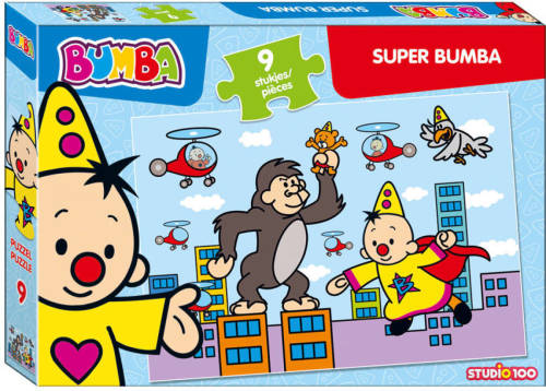 Studio 100 Bumba Super legpuzzel 9 stukjes