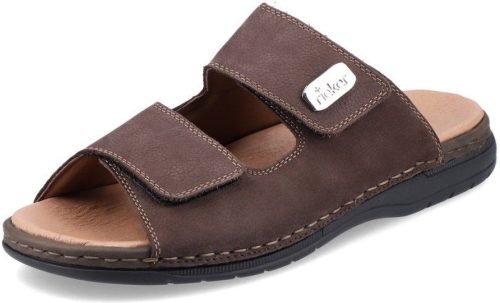 Rieker Slippers met logoplaatje