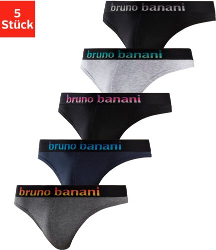 Bruno Banani String met gestreepte logoweefband (5 stuks)