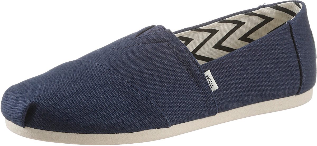 Toms Espadrilles Alpargata met kleine stretchinzet