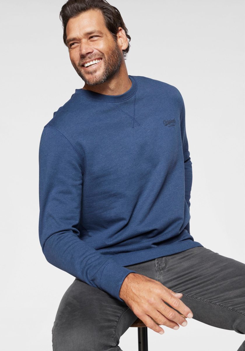 Man's World Sweatshirt in een katoenmix