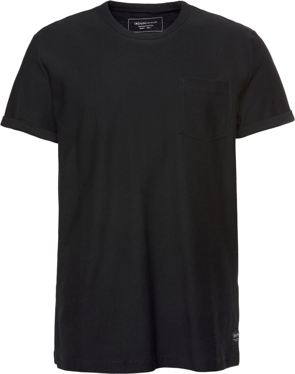 Tom Tailor Denim Lang shirt met borstzak
