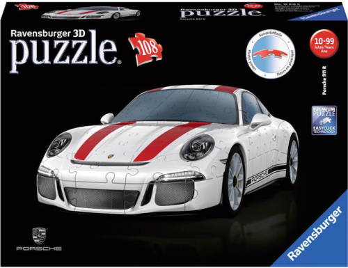 Ravensburger Porsche R p 3D puzzel 108 stukjes