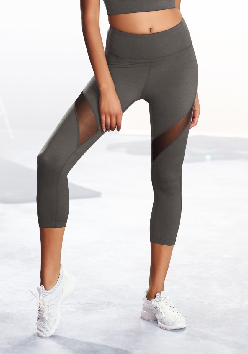active by Lascana Caprilegging met kleine aanrimpeling