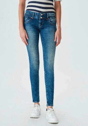 LTB Skinny fit jeans JULITA X met extra-strakke pijpen, lage taillehoogte en stretchaandeel