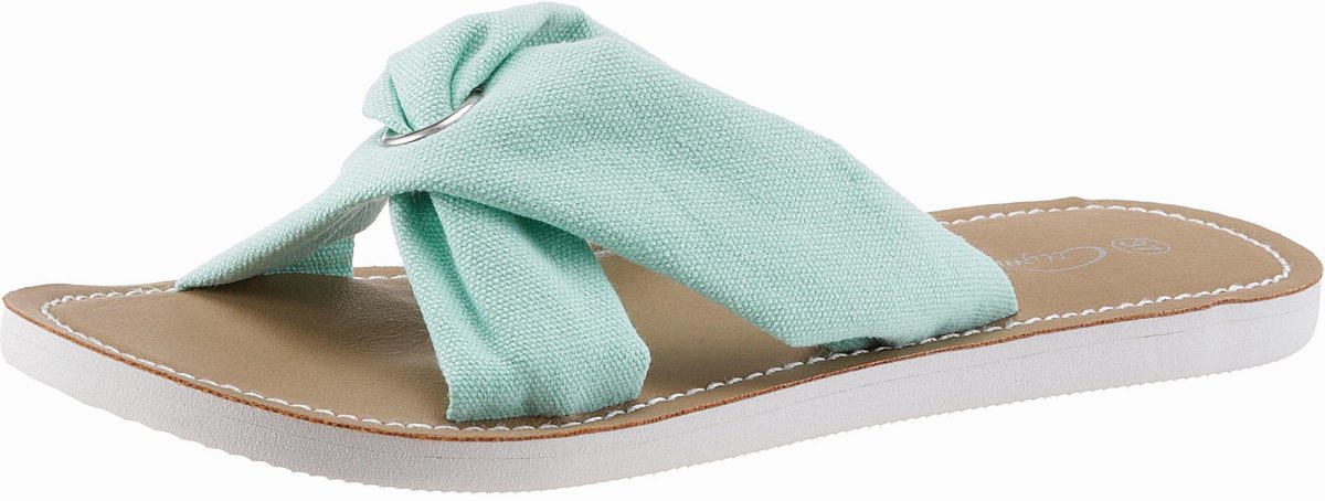 CITY WALK Slippers met kruisbandjes
