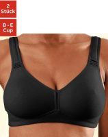 PETITE FLEUR T-shirt-bh zonder beugels van katoen (Set van 2)