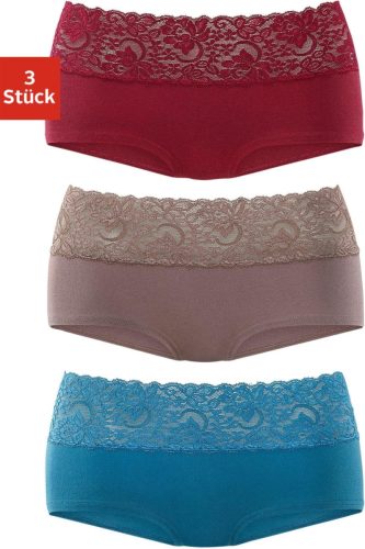 vivance active Hipster met brede kanten boordjes (3 stuks)