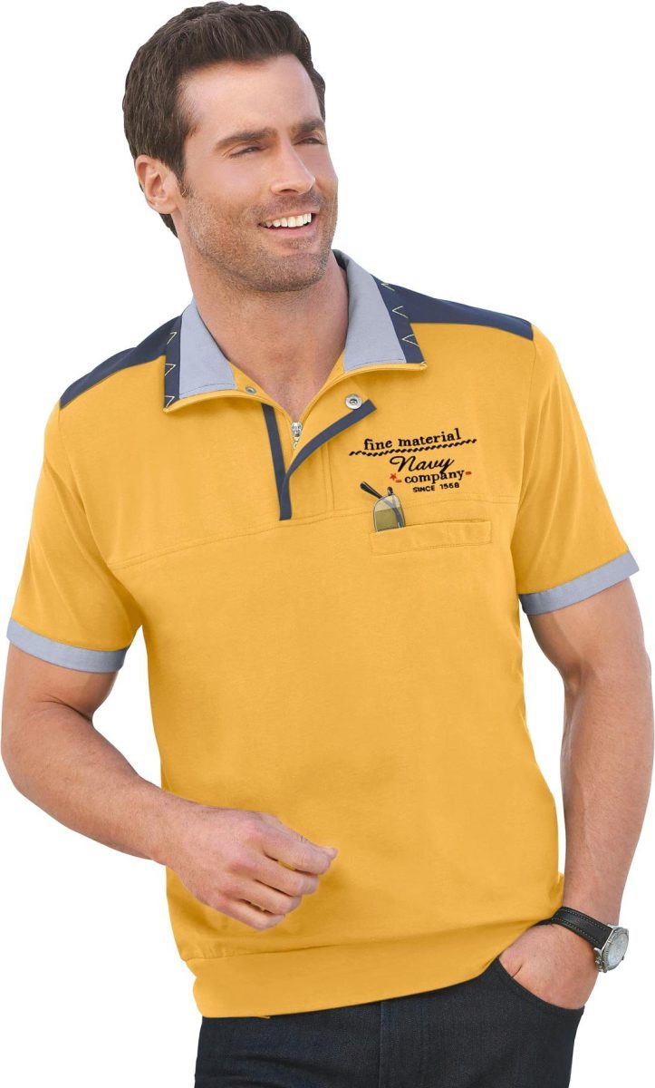 Marco Donati Poloshirt Shirt met korte mouwen