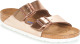 Birkenstock Slippers ARIZONA SFB in smalle schoenwijdte, metallic-look, met soft-voetbed