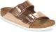 Birkenstock Slippers ARIZONA SFB in smalle schoenwijdte, metallic-look, met soft-voetbed