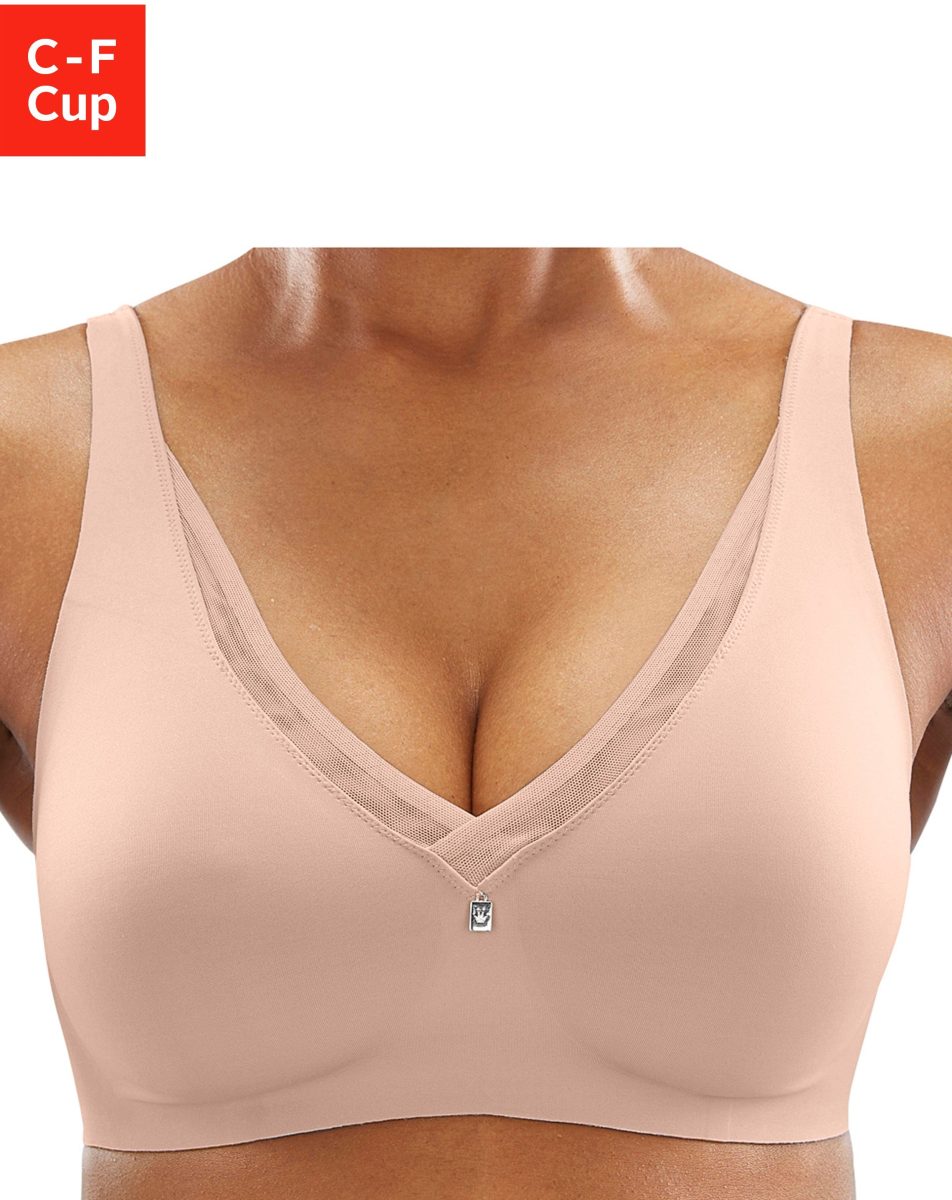 Triumph Minimizer-bh True Shape Sensation N01 zonder beugels, met gevoerde bandjes
