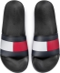 Tommy hilfiger Badslippers RUBBER TH FLAG POOL SLIDE super geschikt voor bad en strand