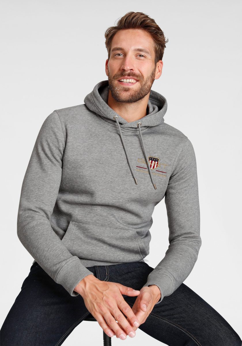 GANT Hoodie D2. MEDIUM ARCHIVE SHIELD