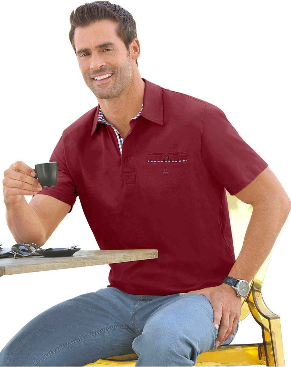 Marco Donati Poloshirt Shirt met korte mouwen