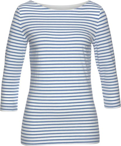 Esprit Shirt met lange mouwen in een gestreept patroon